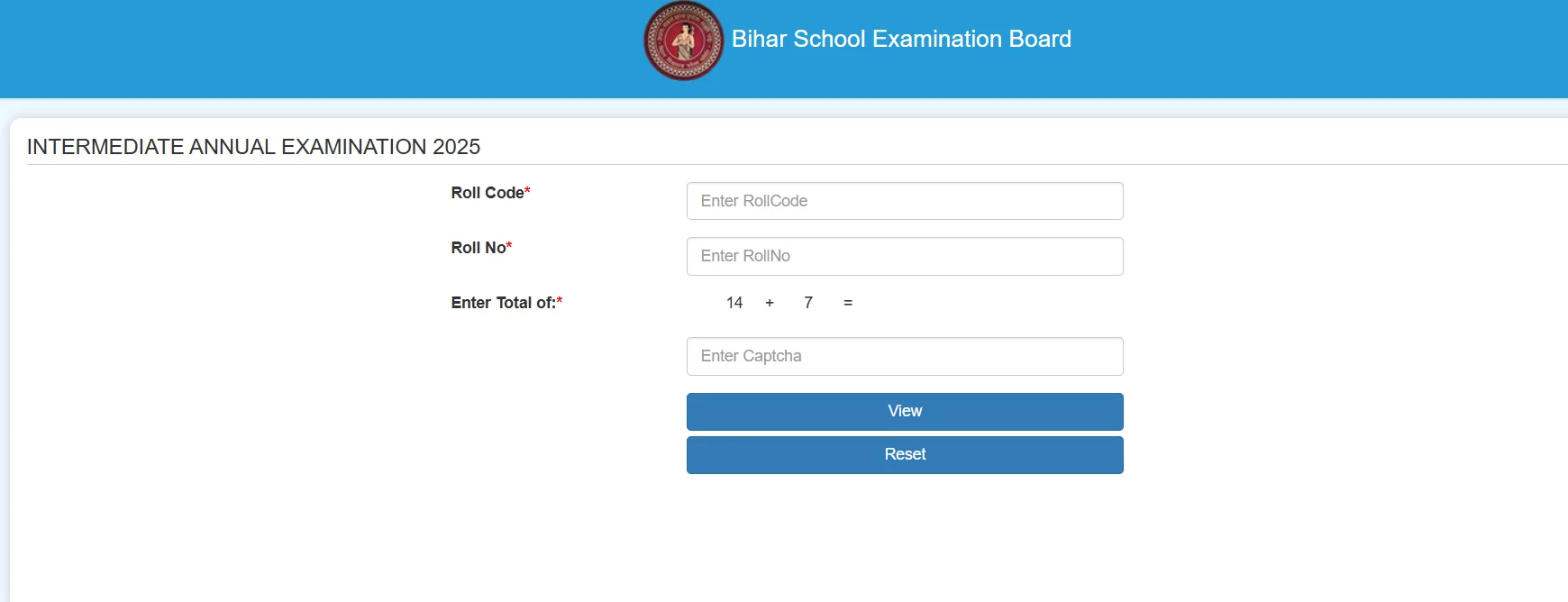 Bihar Board Inter Scrutiny 2025