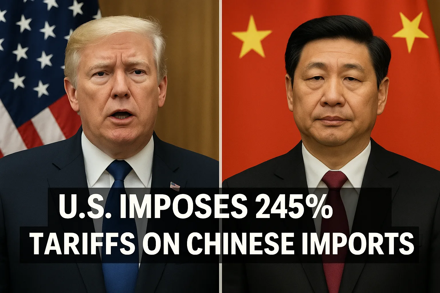 Trump Imposes 245% Tariff on China: What It Means for the US-China Trade War in 2025