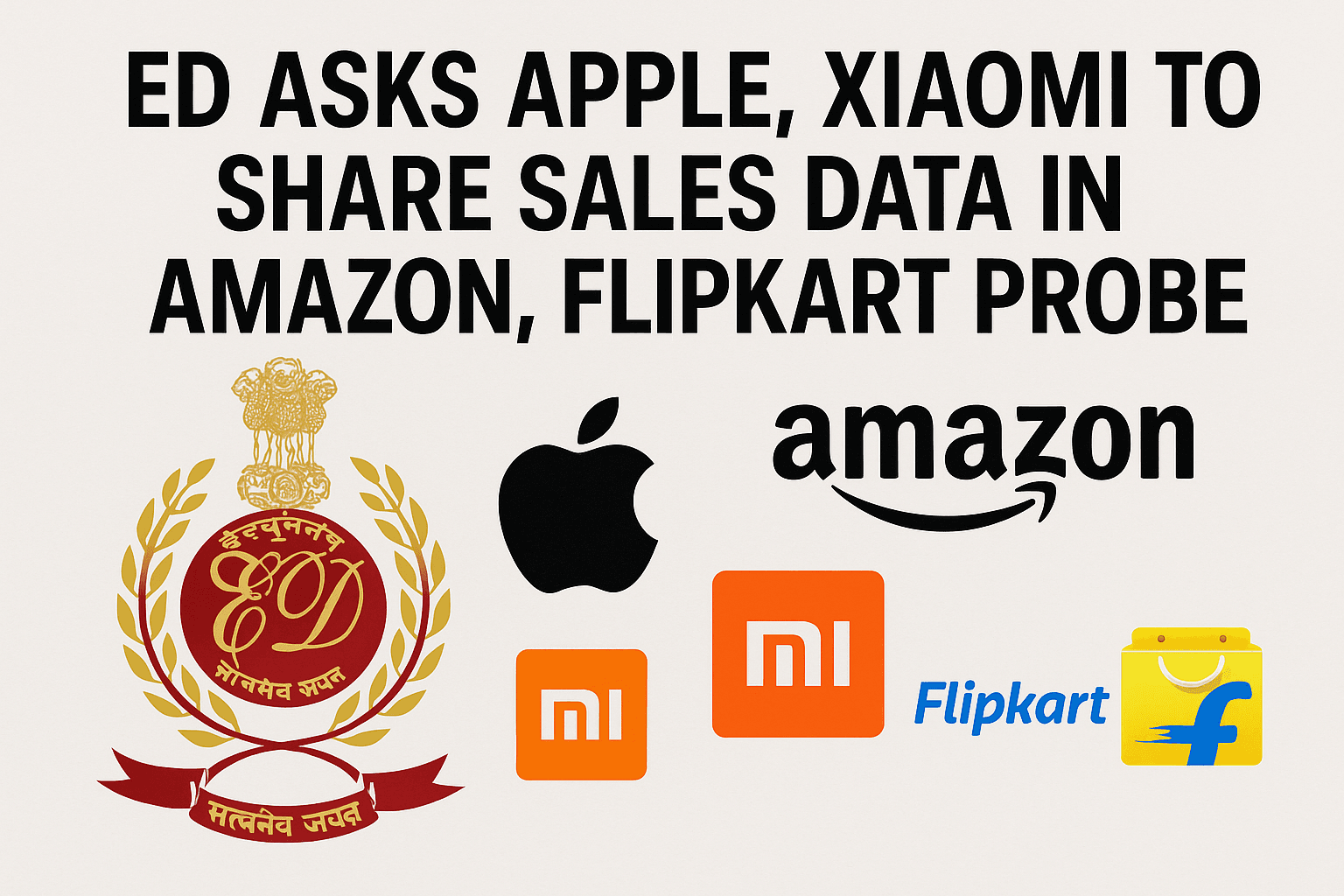 ED Probes Apple & Xiaomi in Amazon-Flipkart Antitrust Case: Key Details & Implications