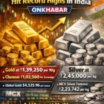record high gold silver prices India
